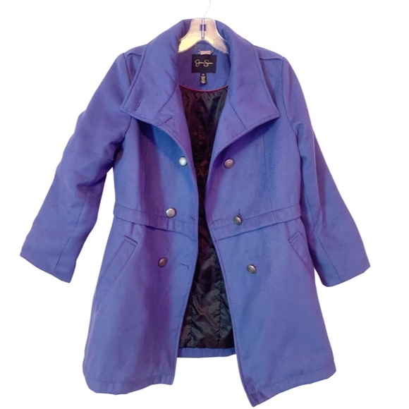 Jessica Simpson Blue Coat - Picture 1 of 4